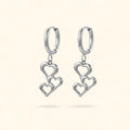 PENDIENTES ADELE PLATEADOS