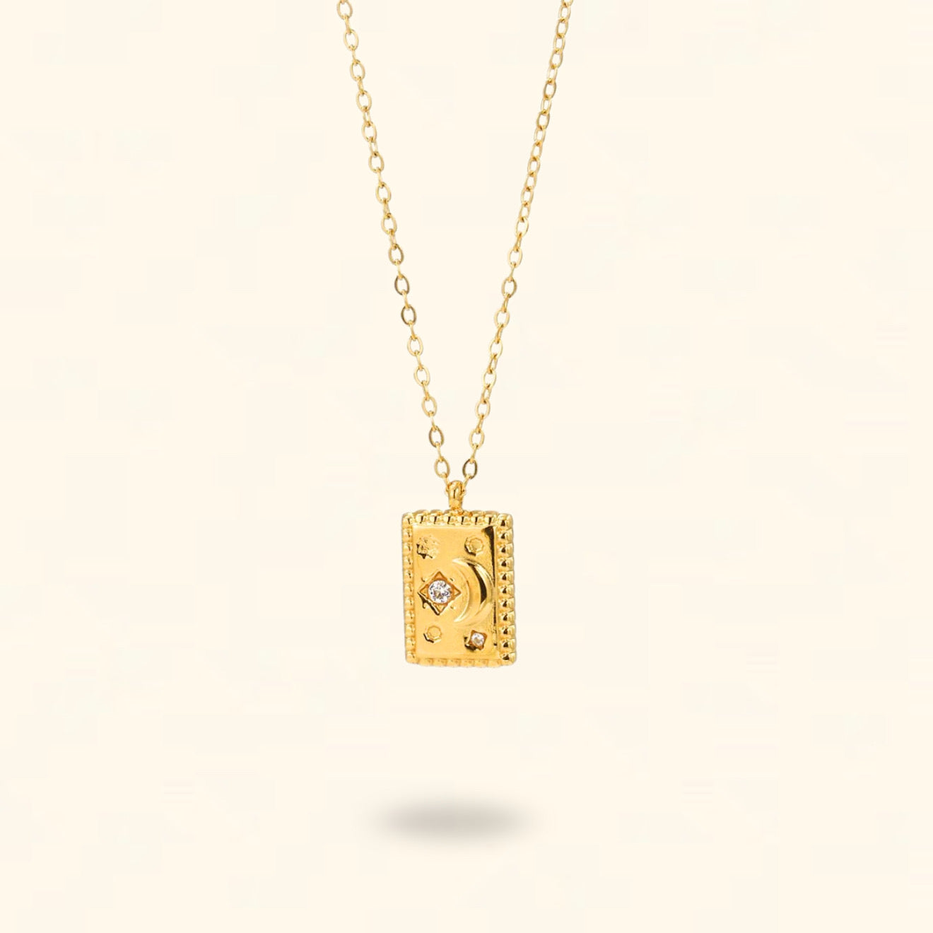 COLLAR COSMOS DORADO