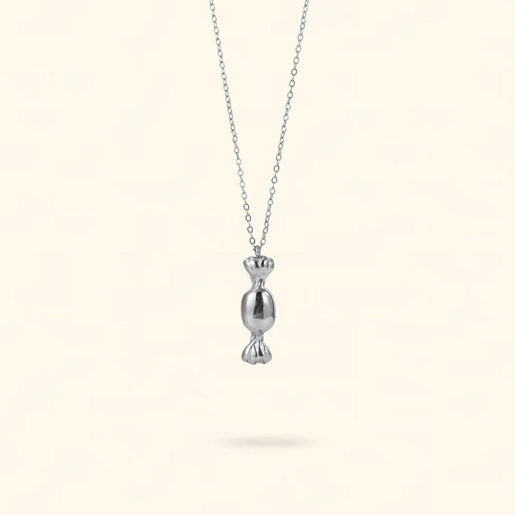 COLLAR CANDY PLATEADO