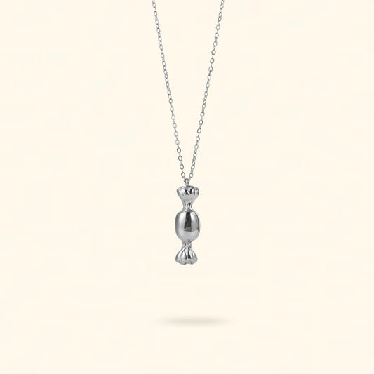 COLLAR CANDY PLATEADO