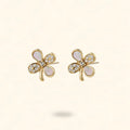 PENDIENTES PETALIAS DORADO