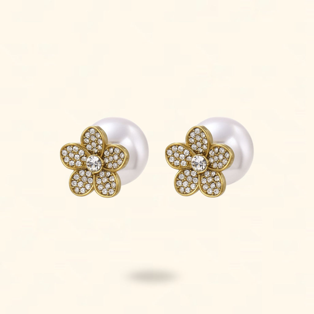 PENDIENTES AZALÍA DORADO