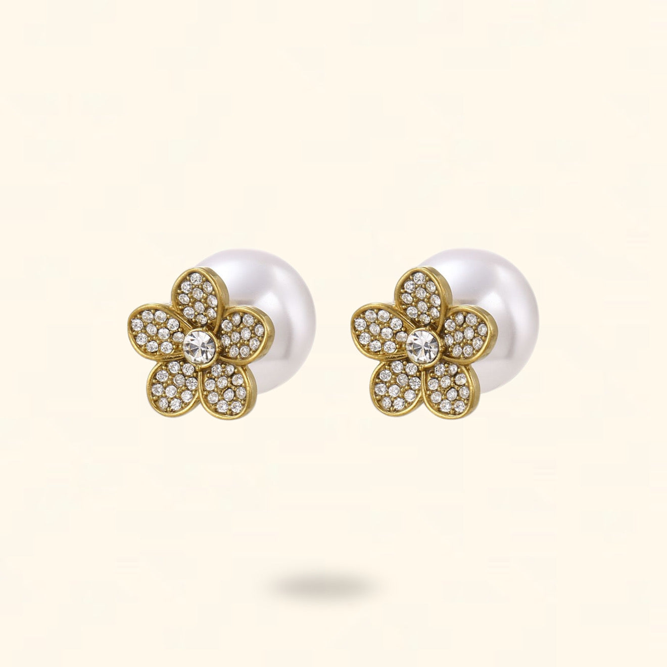 PENDIENTES AZALÍA DORADO