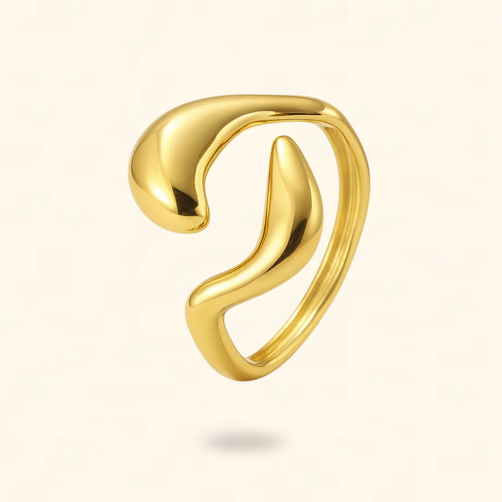ANILLO DUPLEX DORADO