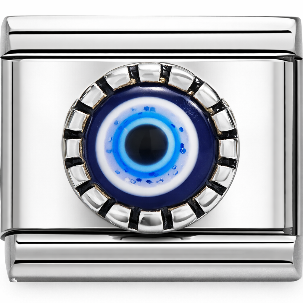 AMULETO MAL DE OJO PLATEADO