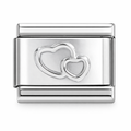 CORAZONES PLATEADO