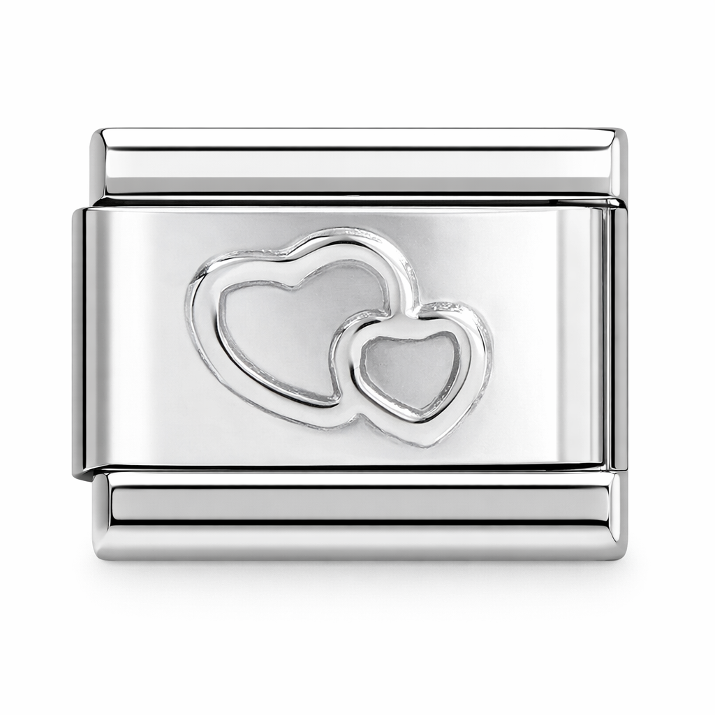 CORAZONES PLATEADO