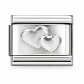 CORAZONES PLATEADO