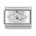AMULETO OJO PLATEADO