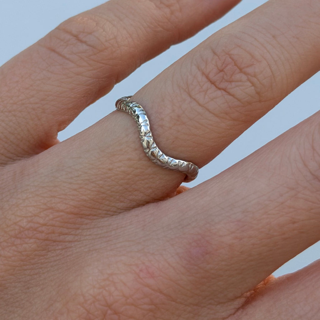 ANILLO SERP PLATEADO