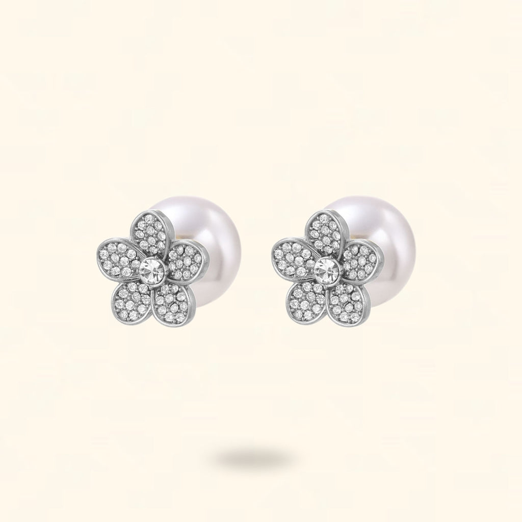 PENDIENTES AZALÍA PLATEADO