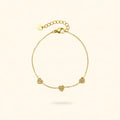 PULSERA ZOÉ DORADA