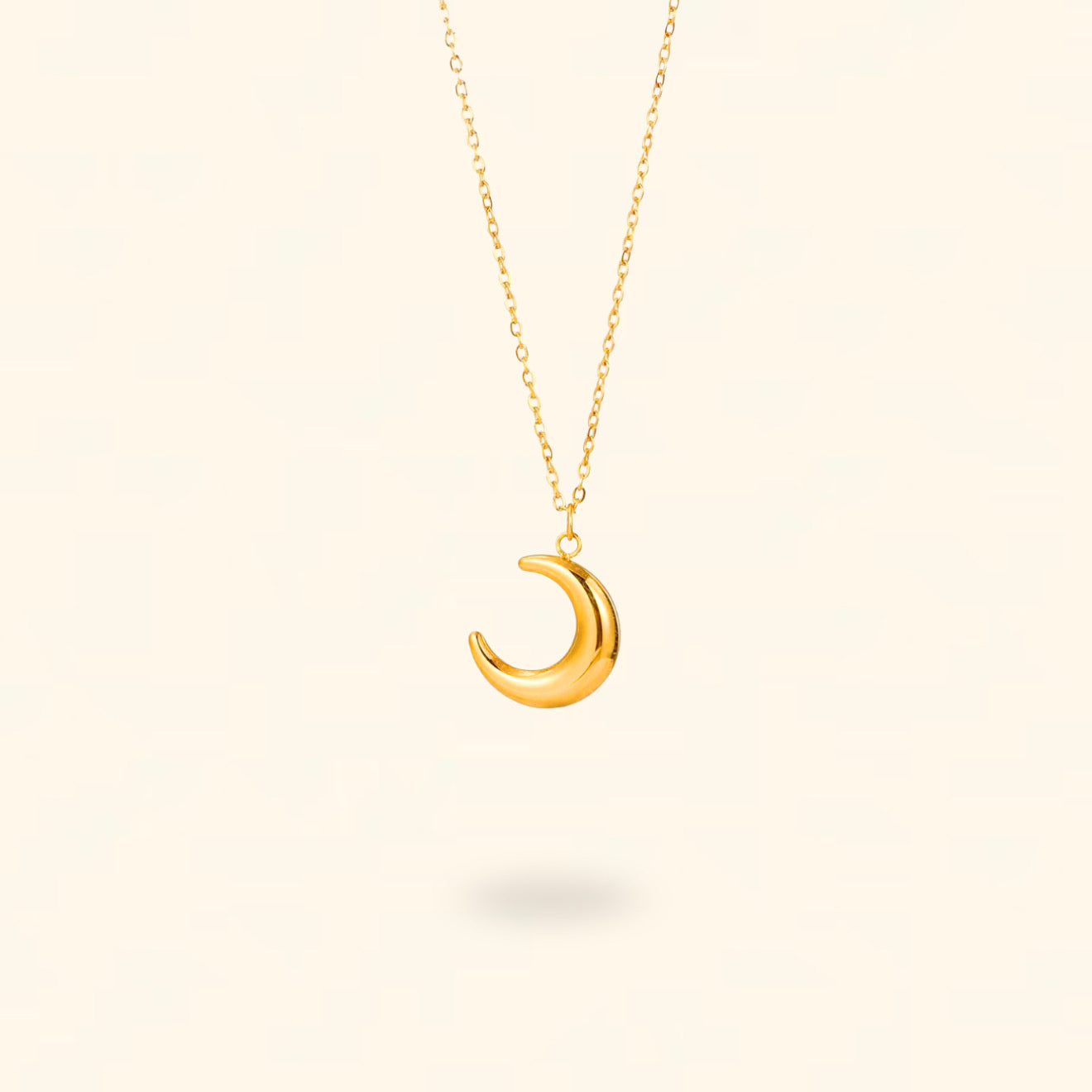 COLLAR MOON DORADO