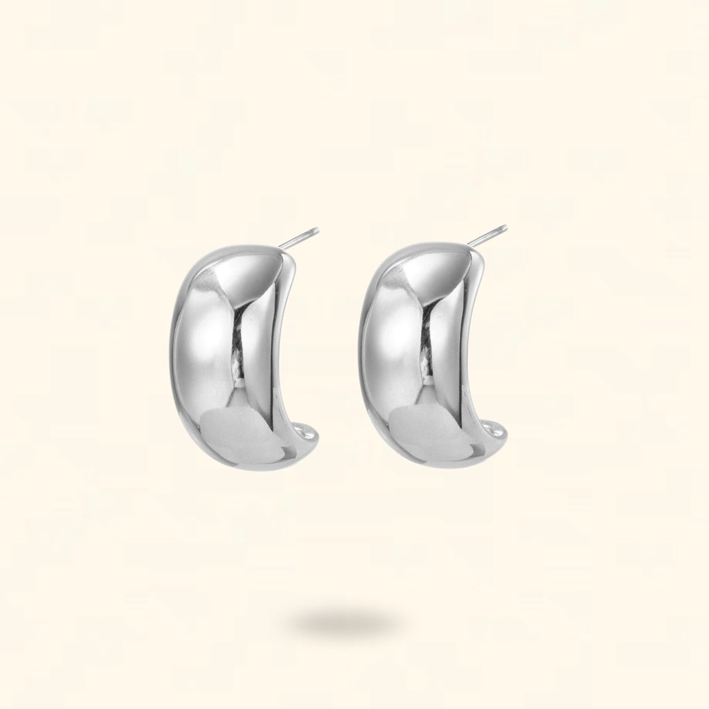 PENDIENTES AUREON PLATEADO