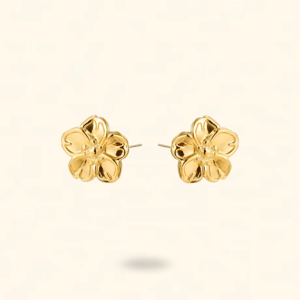 PENDIENTES ZAFLORA DORADO