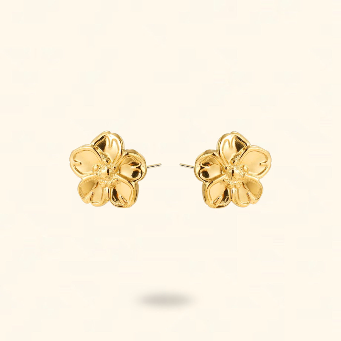 PENDIENTES ZAFLORA DORADO
