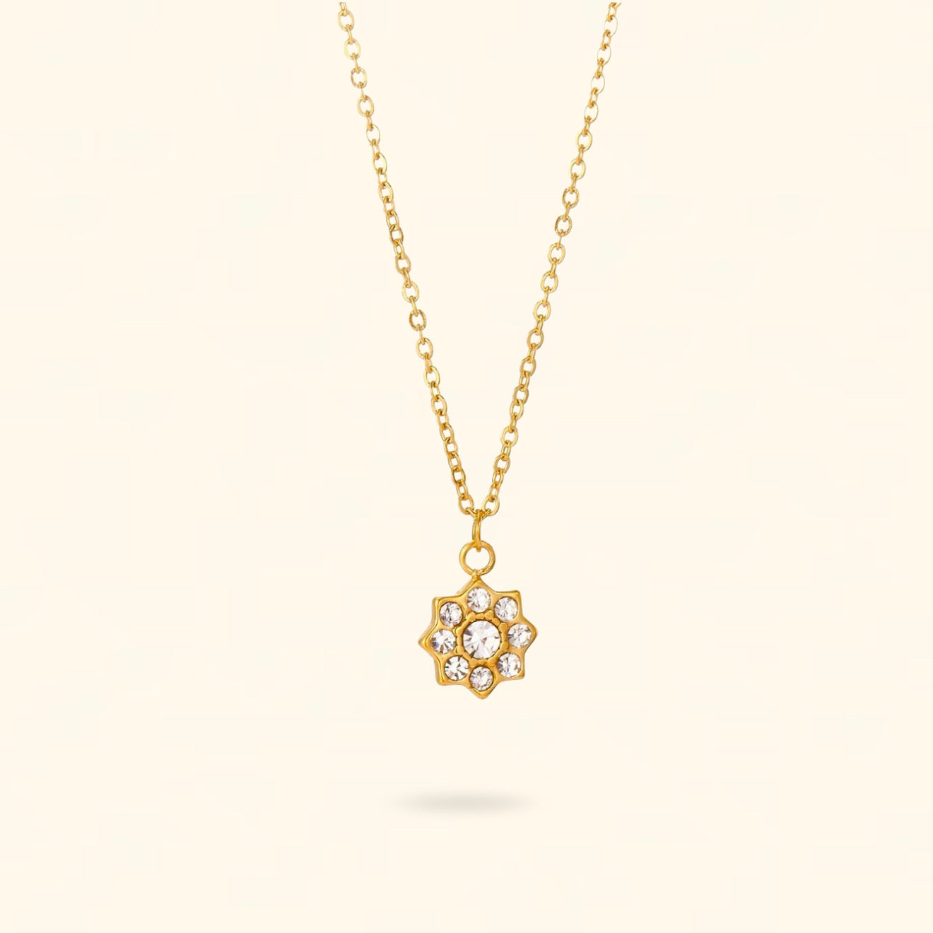 COLLAR SALVE DORADO