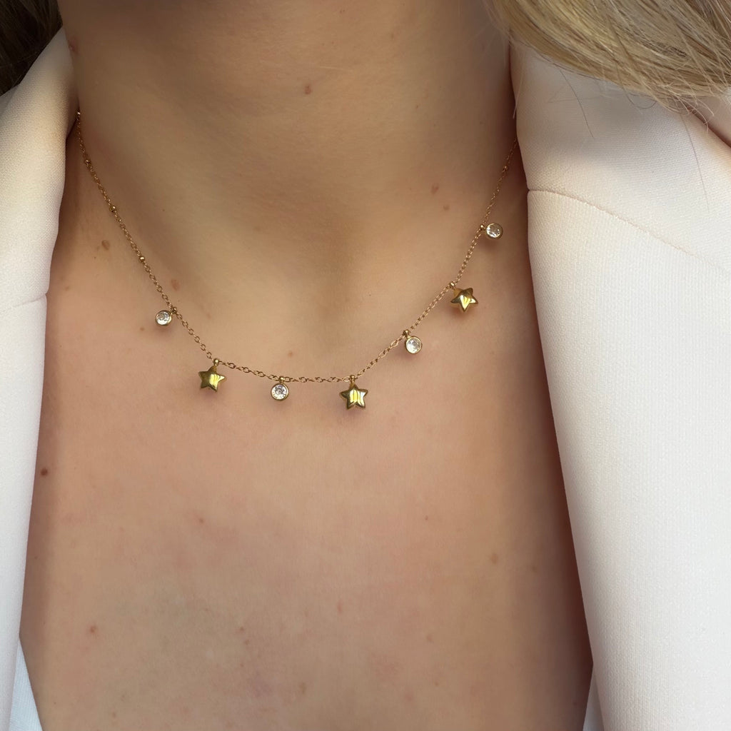 COLLAR BIJOU DORADO