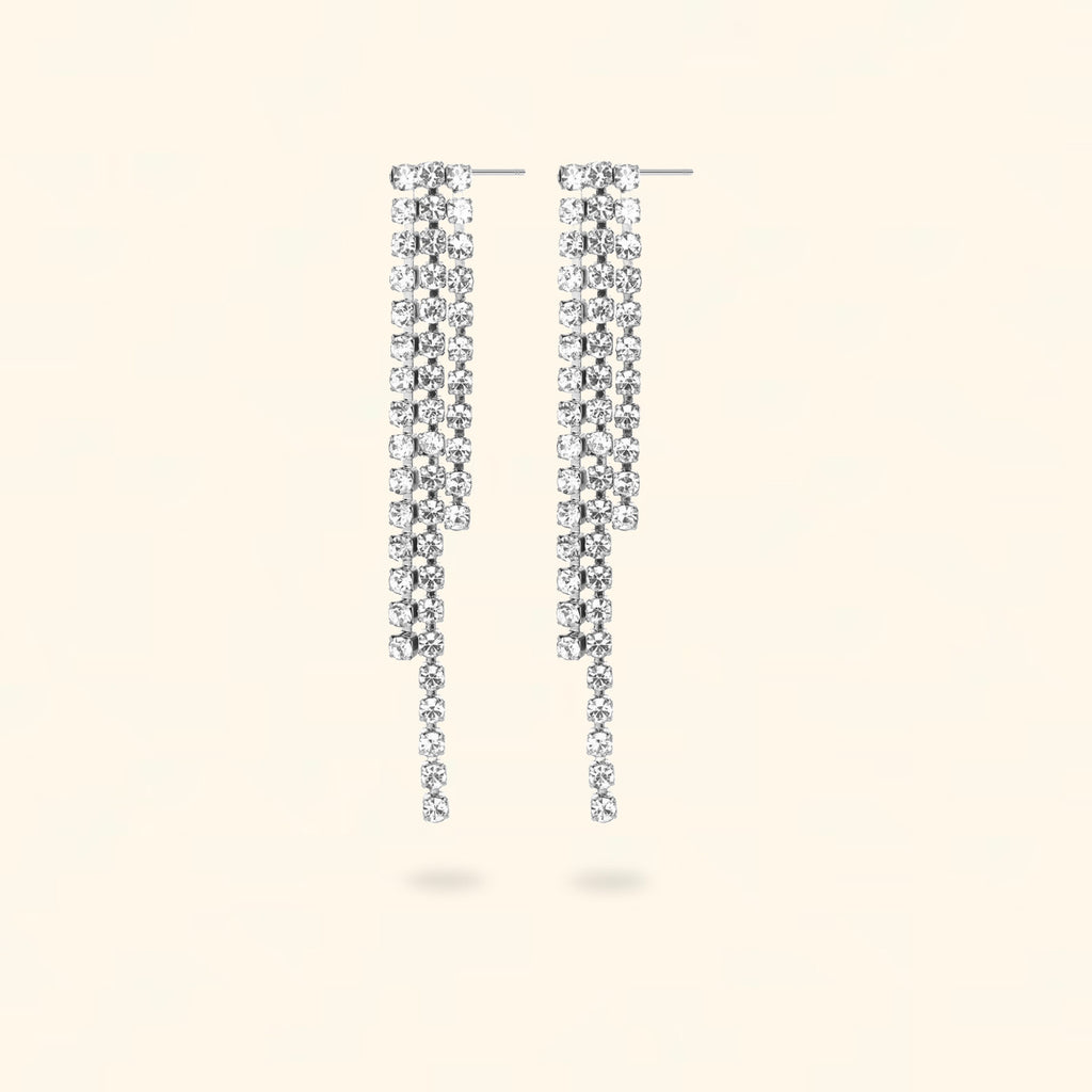 PENDIENTES SHINE PLATEADO