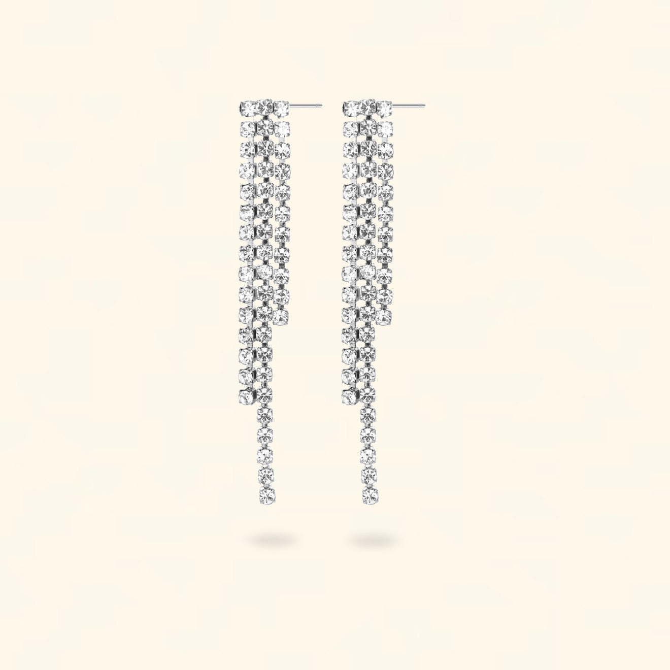 PENDIENTES SHINE PLATEADO