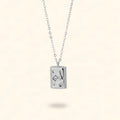 COLLAR COSMOS PLATEADO