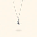 COLLAR LUNA PLATEADO
