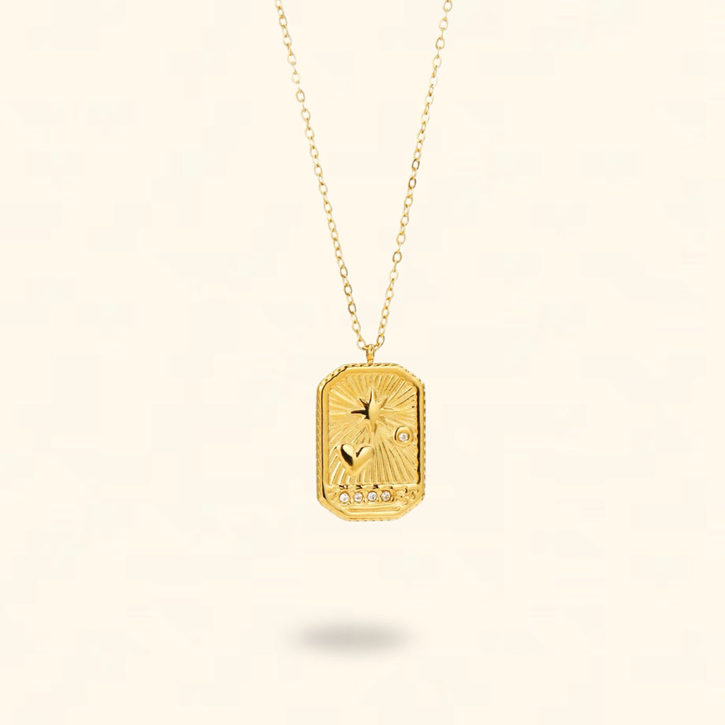 COLLAR AMORA DORADO