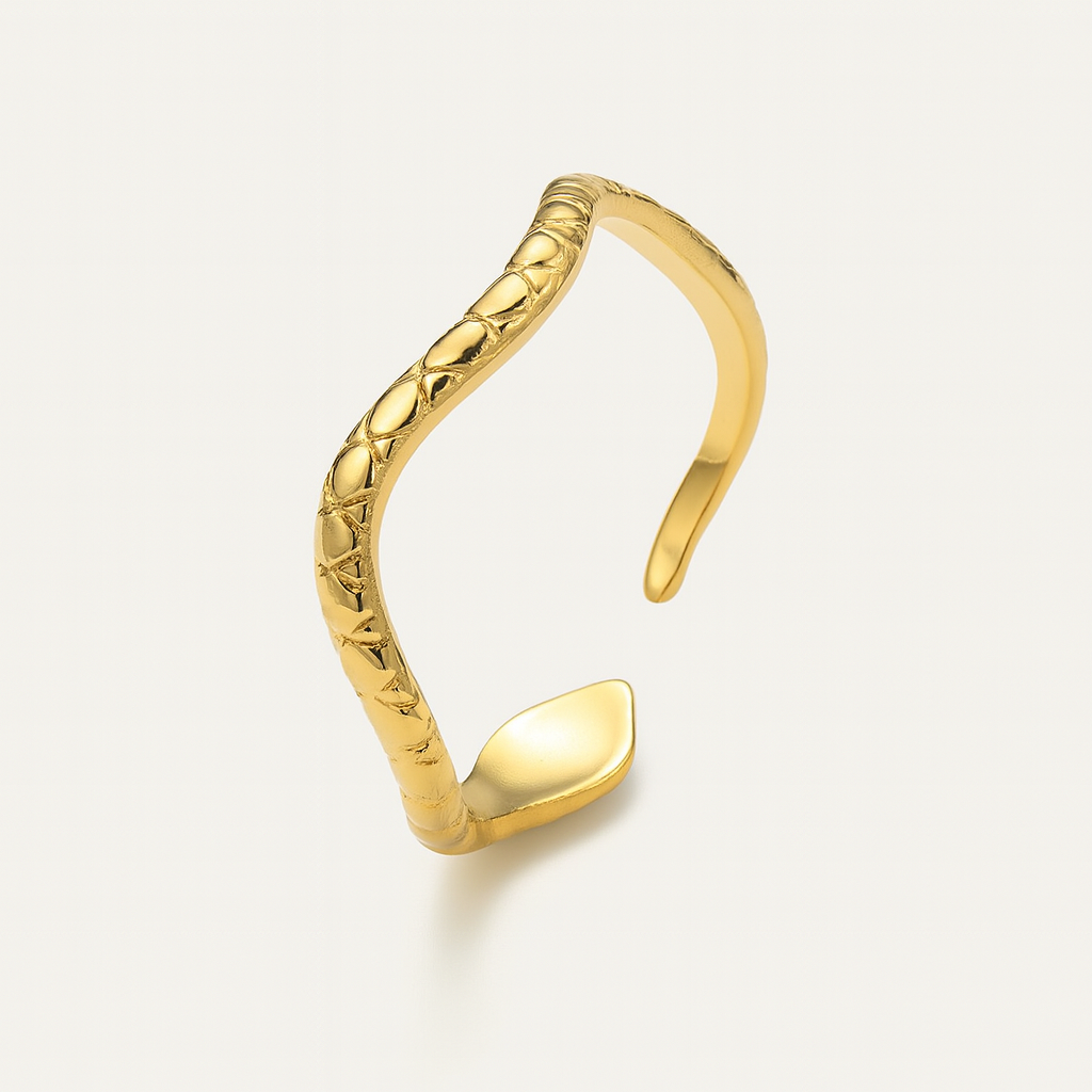 ANILLO SERP DORADO