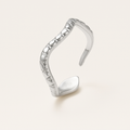 ANILLO SERP PLATEADO
