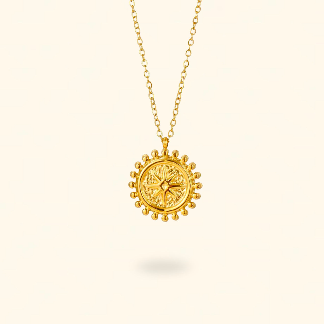 COLLAR LUMIN DORADO