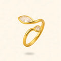 ANILLO ZIRCOBRA DORADO