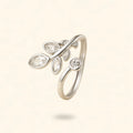 ANILLO FLORENYX PLATEADO