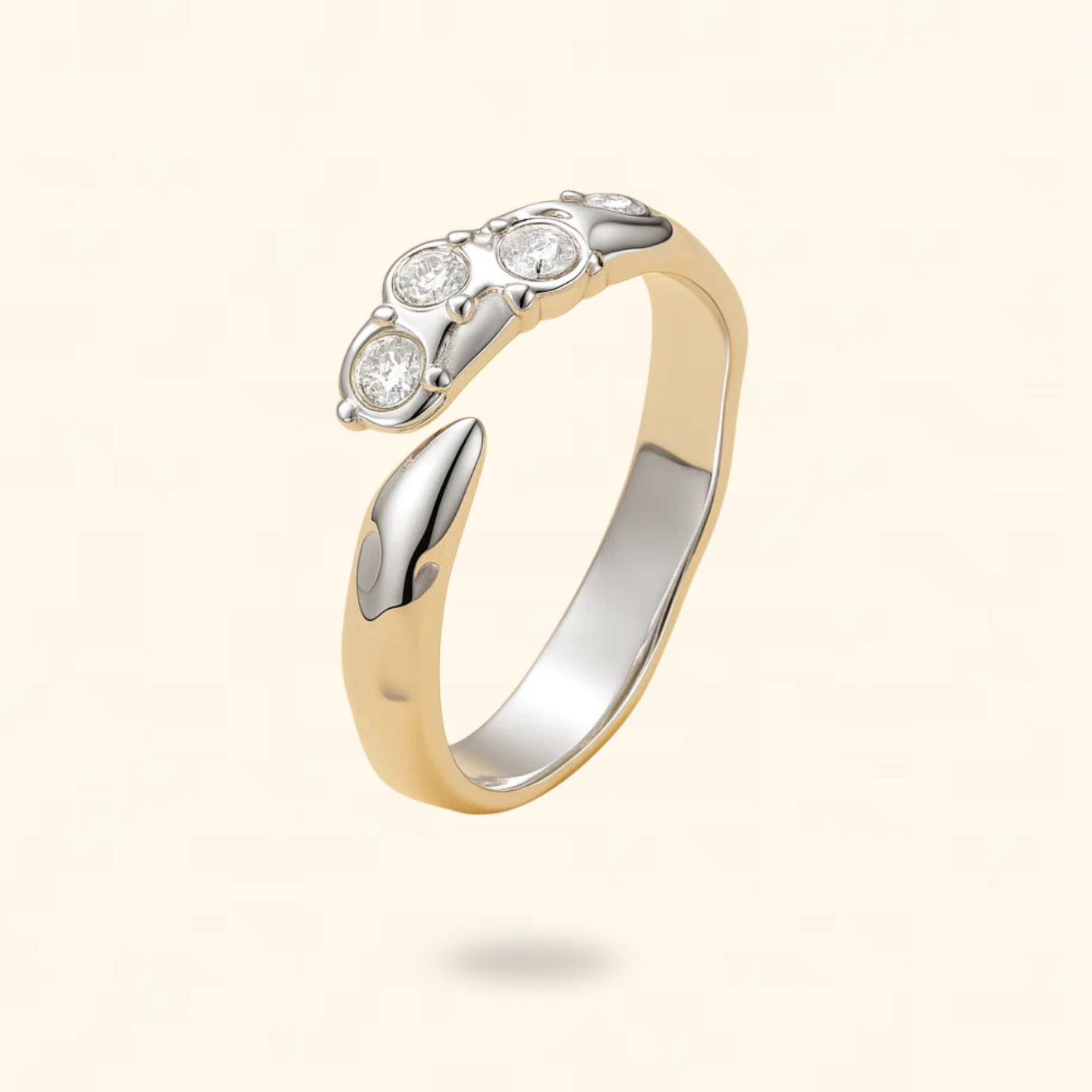 ANILLO ZAFIRA PLATEADO
